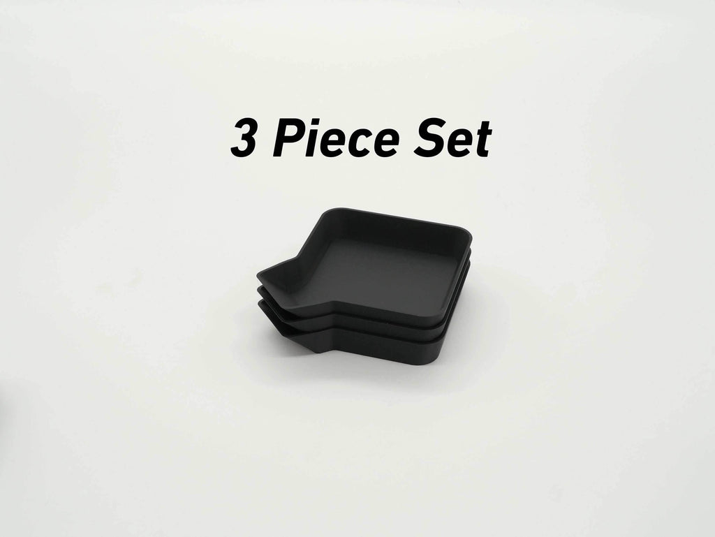 Board Game Piece Trays with Lip for Pouring and Storing Unique Tokens and Counters | Neatly Play Games like Monopoly Ticket 2 Ride and More! - 3 Pack