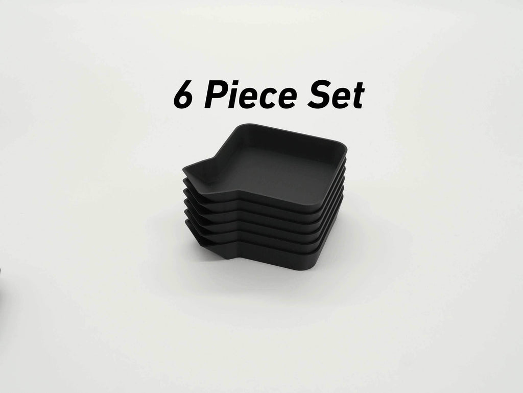 Board Game Piece Trays with Lip for Pouring and Storing Unique Tokens and Counters | Neatly Play Games like Monopoly Ticket 2 Ride and More! - 3 Pack
