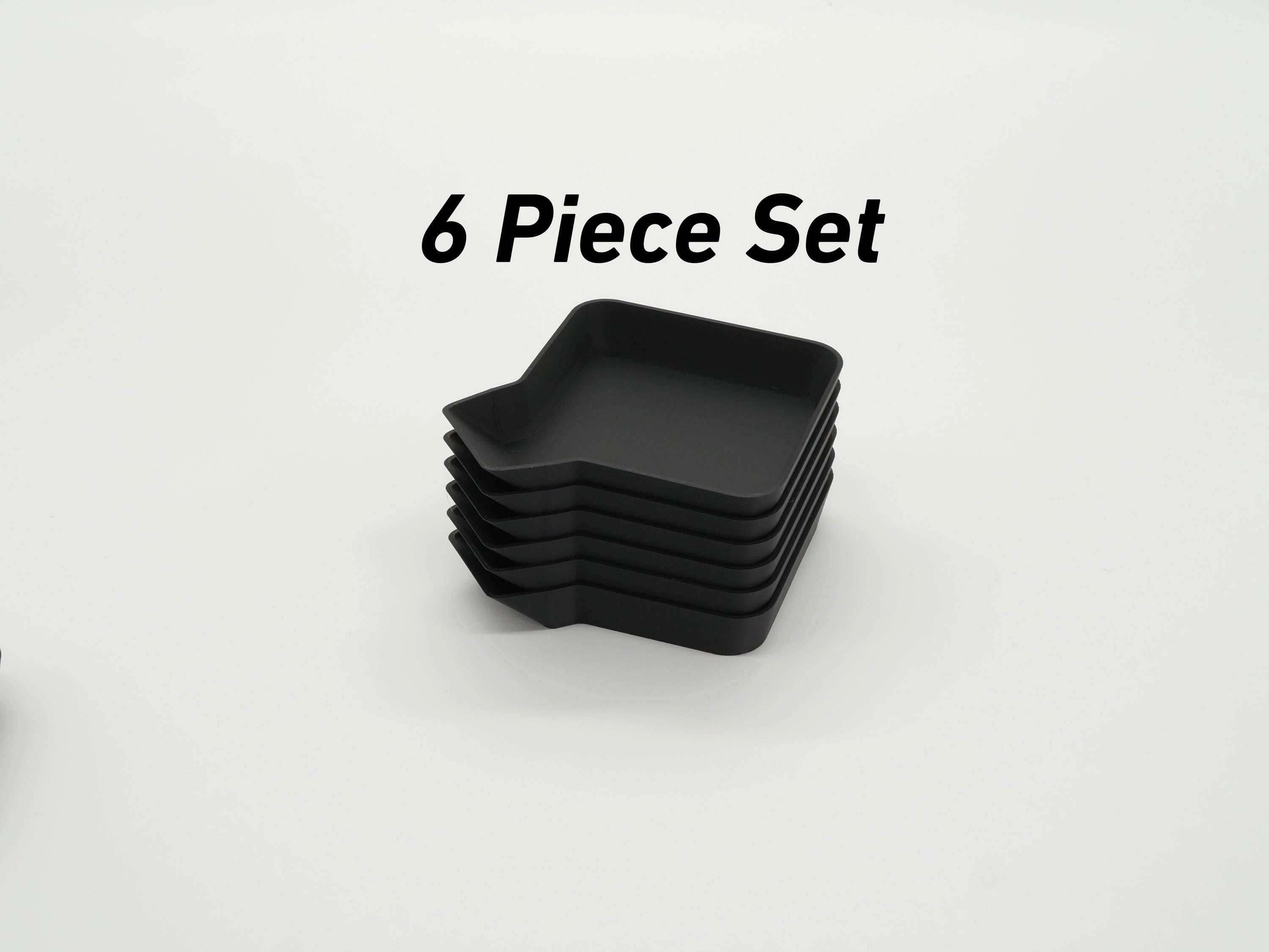 Board Game Piece Trays with Lip for Pouring and Storing Unique Tokens and Counters | Neatly Play Games like Monopoly Ticket 2 Ride and More! - 3 Pack