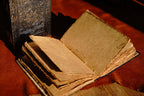 Leather Journal with Silver/Gold Embossed Repoussé Cover