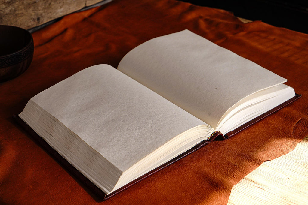 Handmade Leather Journal | Vintage Writing Notebook | Rustic Travel Diary | Gift for Writers & Artists