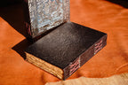Leather Journal with Silver/Gold Embossed Repoussé Cover