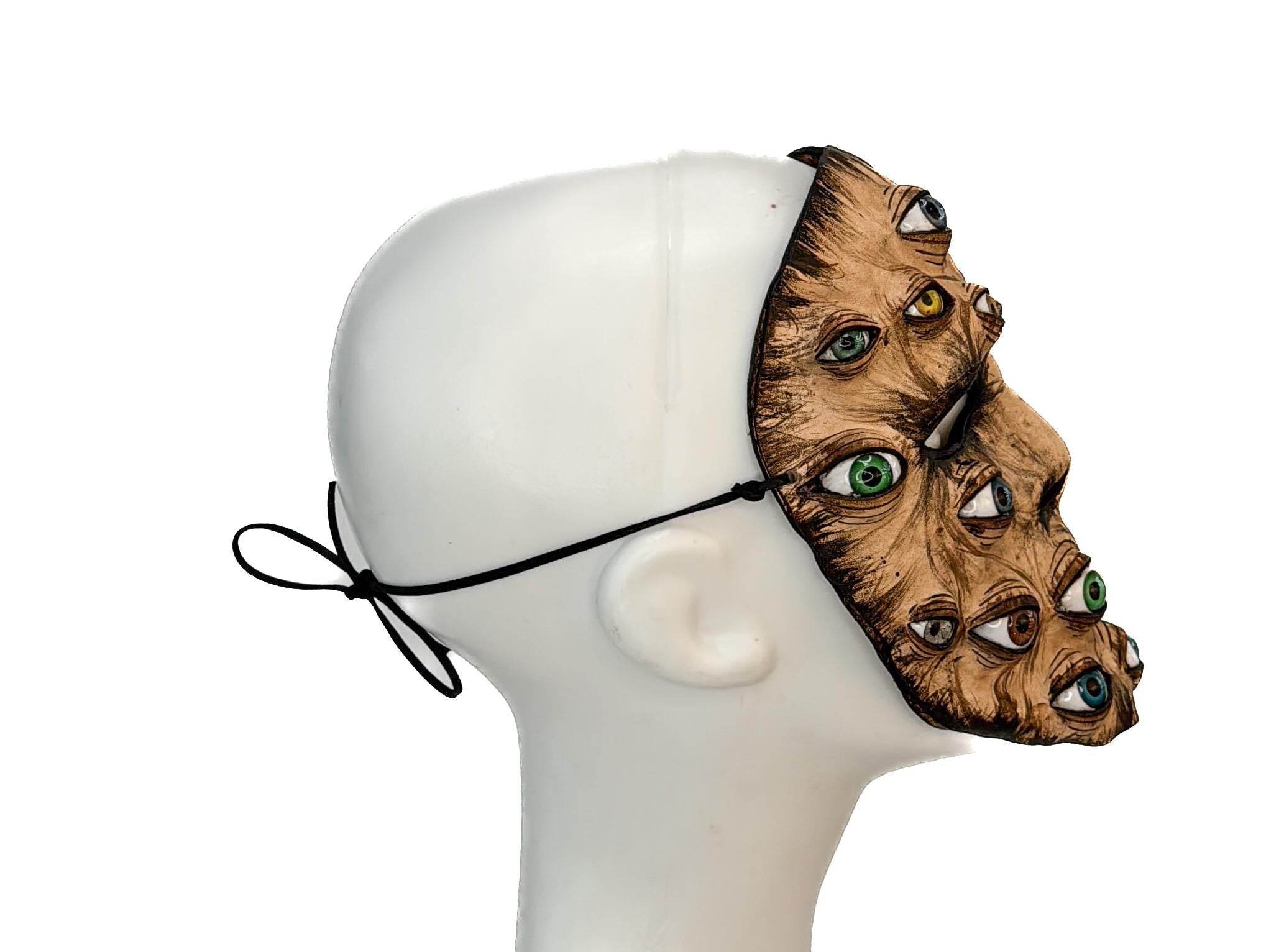 Many Eyes - Handmade Mask for Halloween, Performance or Cosplay Costume - 