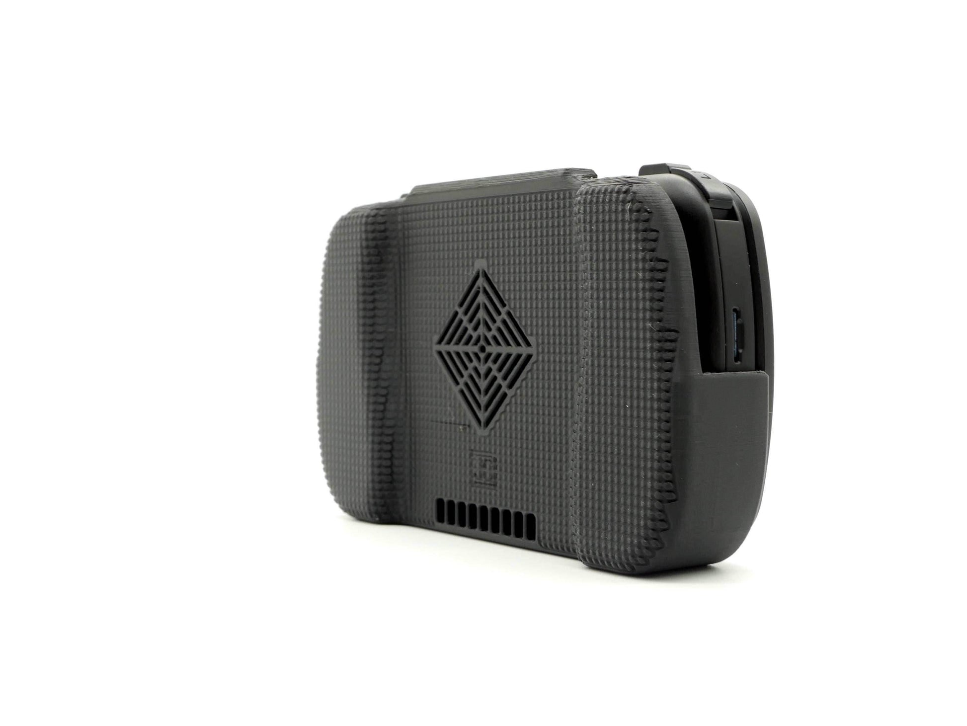 Felt Slim Grip for Anbernic RG Slide Slim Comfort Grip with Felt Wrap Ergonomic RG-Slide Handheld Deluxe - Black