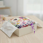 Personalized Unicorn Blanket with Name - Dreamy Soft Fleece Throw for Kids and Adults