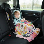 Personalized Unicorn Blanket with Name - Dreamy Soft Fleece Throw for Kids and Adults