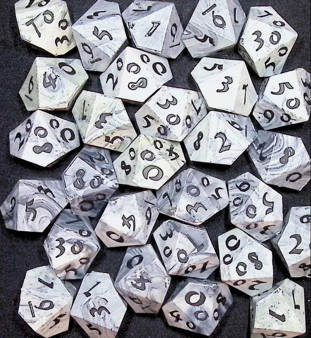 Classical Marble Recycled Percentile Dice [Replay] - 