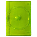 XBOX 360 Translucent Green Video Game Replacement Shell Storage Case - Role-Players