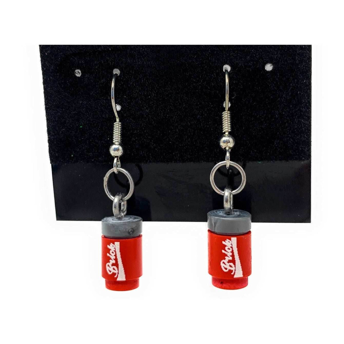 Bricks Soda Candy Earrings made from LEGO Bricks - B3 Customs - 