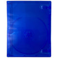 PlayStation 4 Translucent Blue Video Game Replacement Shell Storage Case - Role-Players