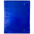 PlayStation 4 Translucent Blue Video Game Replacement Shell Storage Case - Role-Players