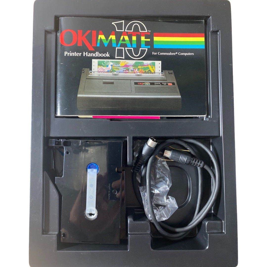 Okidata Okimate 10 Color Printer & Commodore Plug & Print - Role-Players