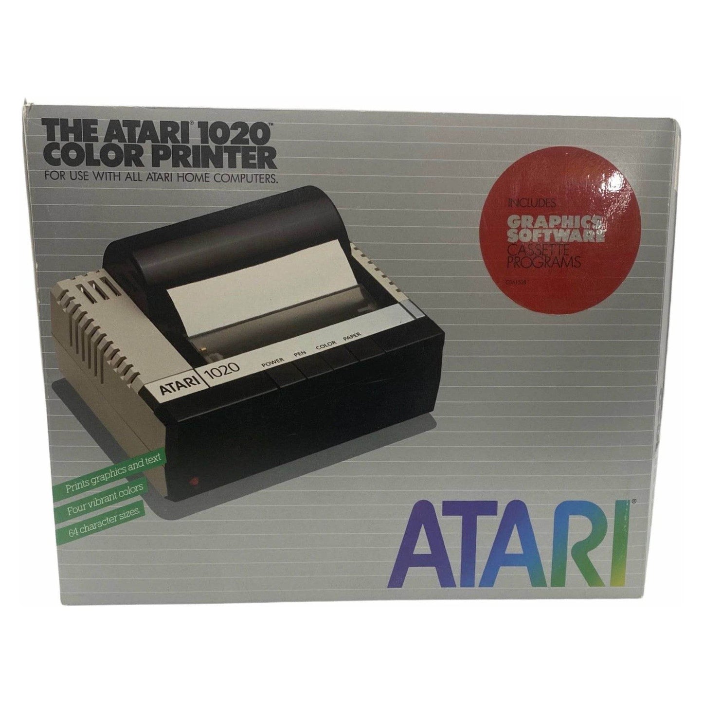 Atari 1020 Color Printer BRAND NEW (Super Rare) - 
