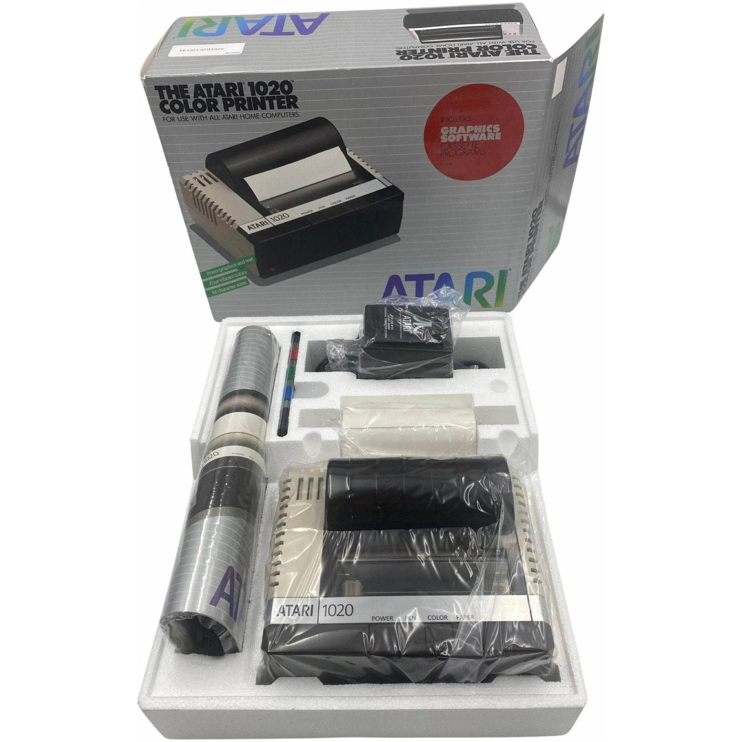 Atari 1020 Color Printer BRAND NEW (Super Rare) - 