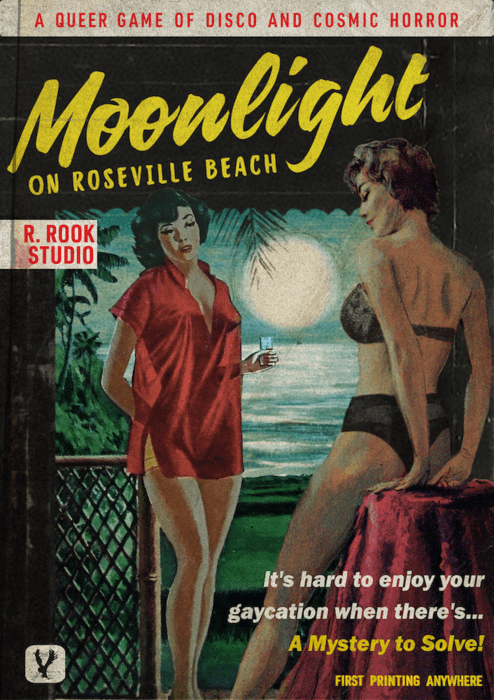 Moonlight on Roseville Beach (Hardcover) - 