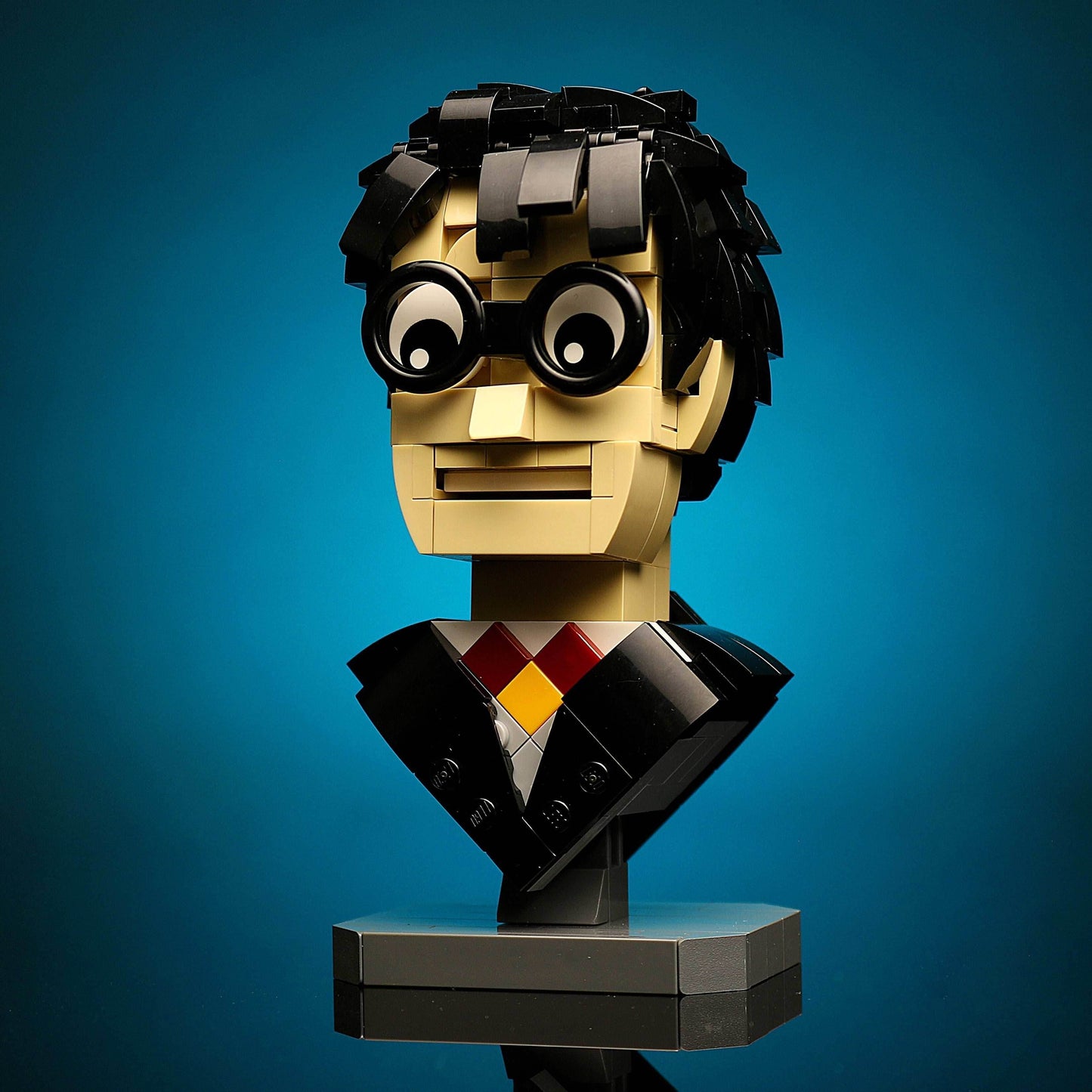 Harry Potter Bust MOC made using LEGO parts - 