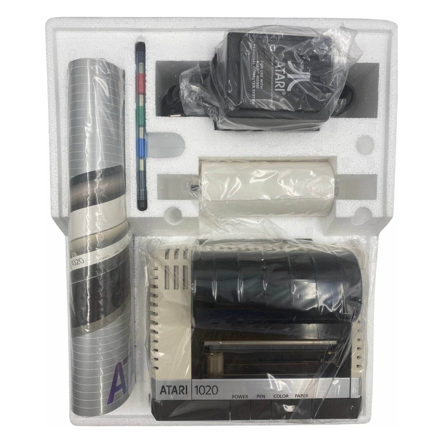 Atari 1020 Color Printer BRAND NEW (Super Rare) - 