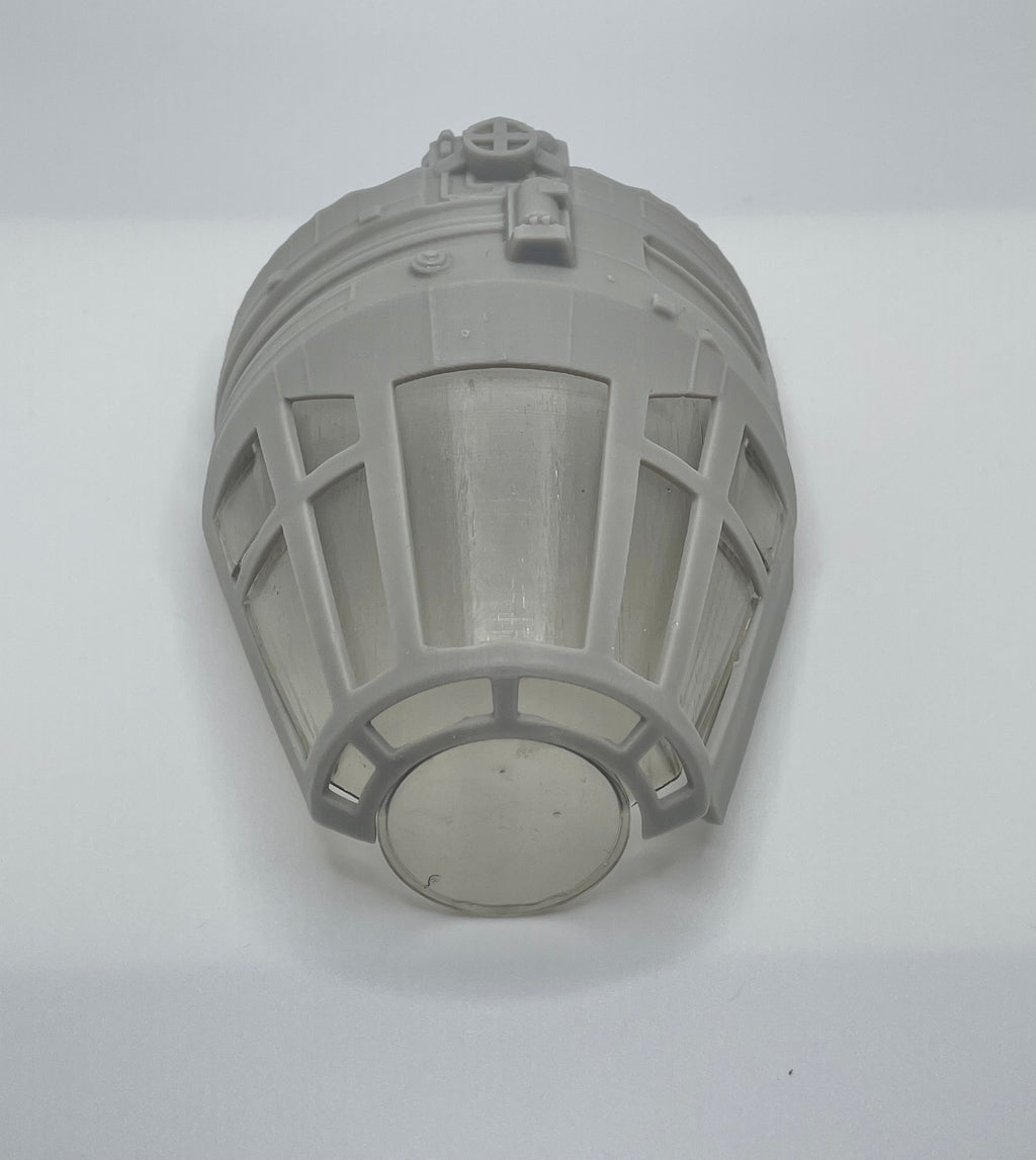 Vintage Star Wars Kenner Millennium Falcon Canopy & Glass Reproduction Part