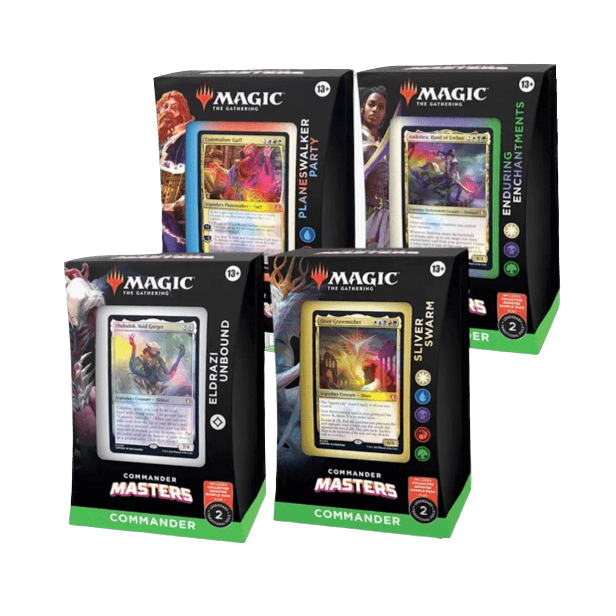 Single Commander Masters Precon Deck | Magic | New - Sliver Swarm