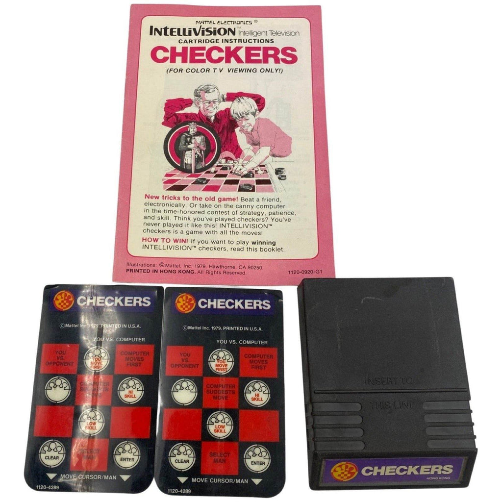 Checkers - Intellivision - Role-Players