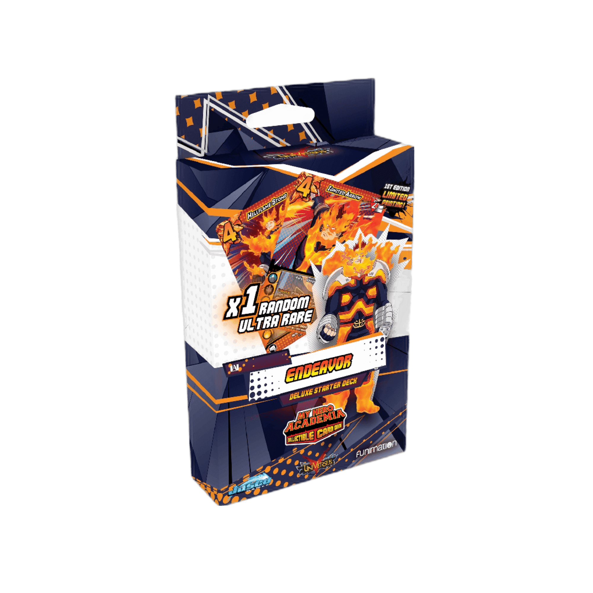 My Hero Academia Endeavor CCG Deluxe Starter Deck | New - 