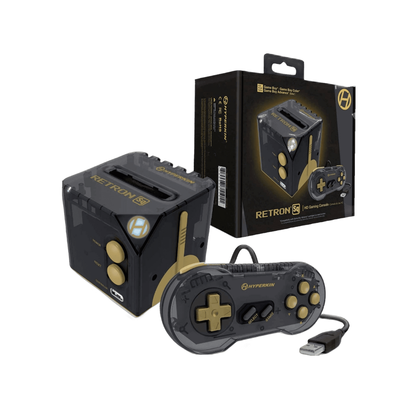 Retron Square Gameboy / Gameboy Advance Emulator Console - Hyper Beach