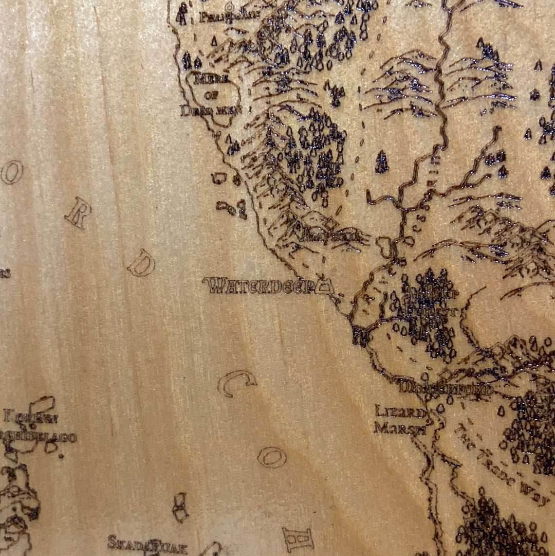 Forgotten Realms Sword Coast Map - XXL