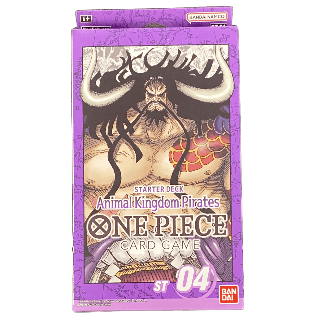 One Piece Starter Decks | New - 4: Animal Kingdom Pirates (dinged box)