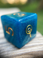 Jester Inspired Spiritual Weapon Handmade D6 Dice