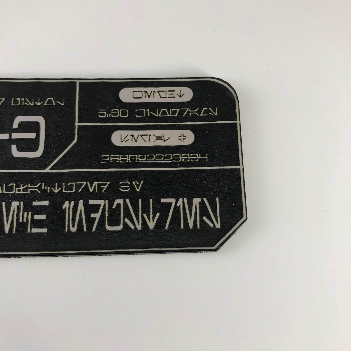 EE-3 Star Wars Blaster Plaque - 