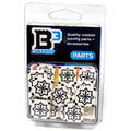 Custom Turkish Tile / Wallpaper Part #3 Pack (20 Tiles) made with LEGO parts - B3 Customs - 