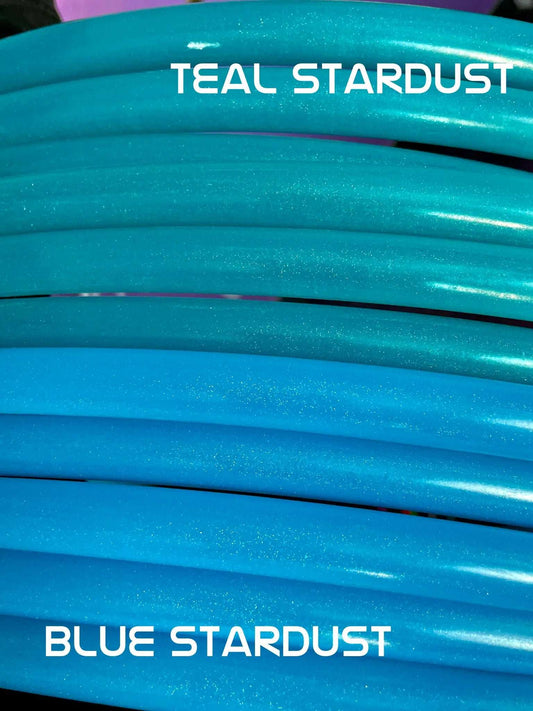 Teal Stardust (5/8) Polypro Hula Hoop - 