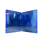 PlayStation 4 Translucent Blue Video Game Replacement Shell Storage Case - Role-Players