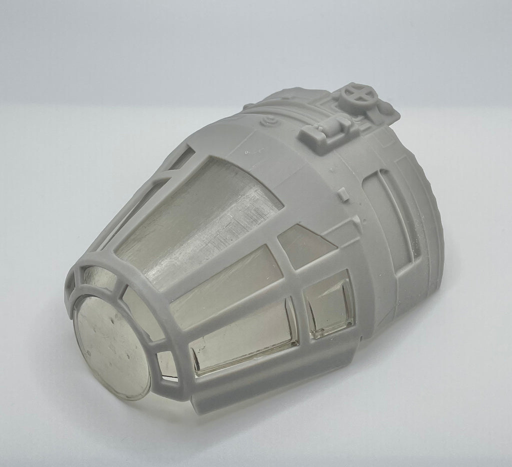 Vintage Star Wars Kenner Millennium Falcon Canopy & Glass Reproduction Part