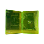 XBOX 360 Translucent Green Video Game Replacement Shell Storage Case - Role-Players