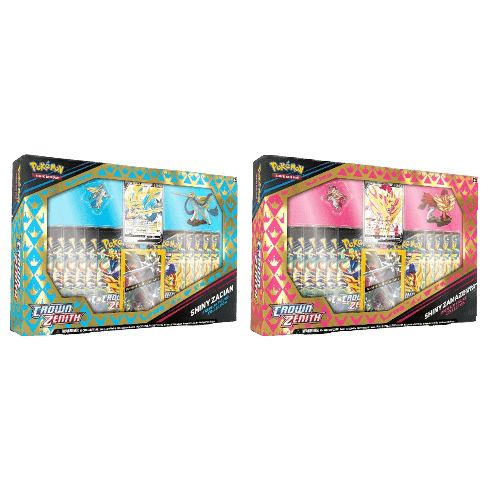 Crown Zenith Premium Figure Collection Box Set | Pokemon | New - Shiny Zacian