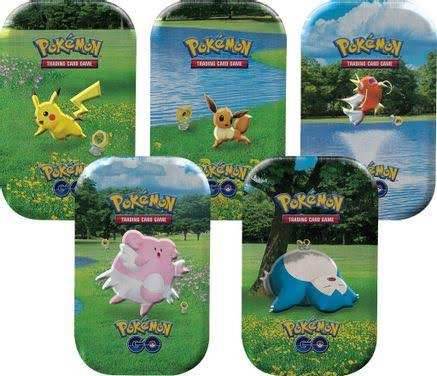 Pokemon Go! Booster Tin | New - Blissey Mini Tin
