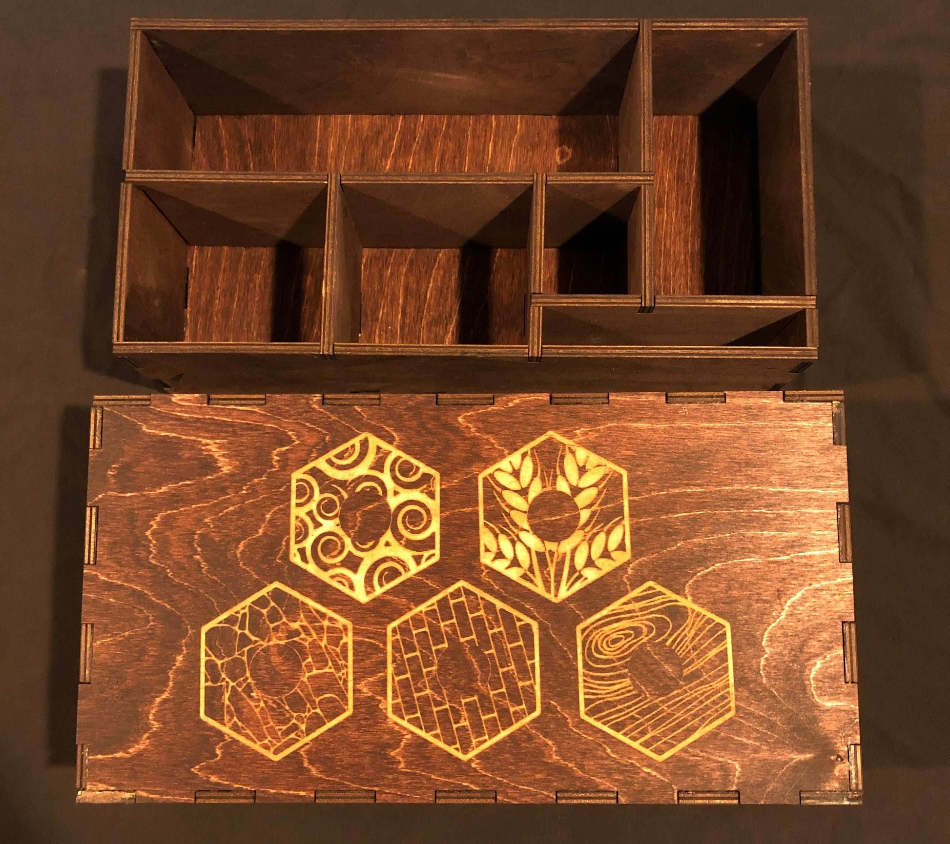 Catan Game Set Wood Box - Catan