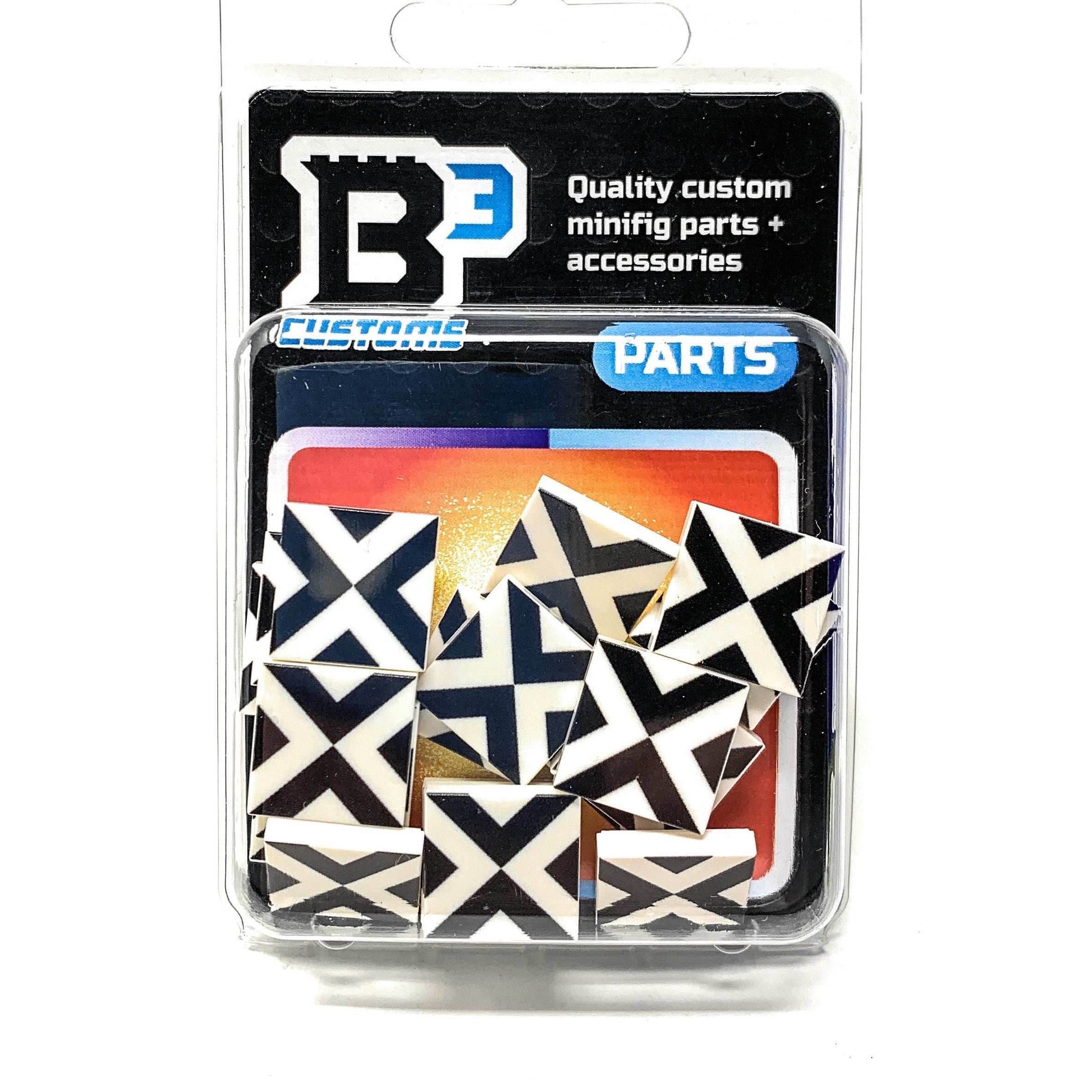 Kitchen Tile / Wallpaper Part Pack made using LEGO parts - B3 Customs - 