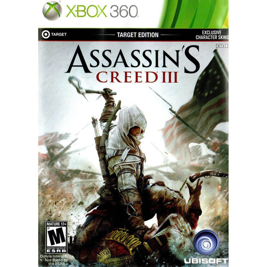 Assassin's Creed III (Target Edition) - Xbox 360 - 