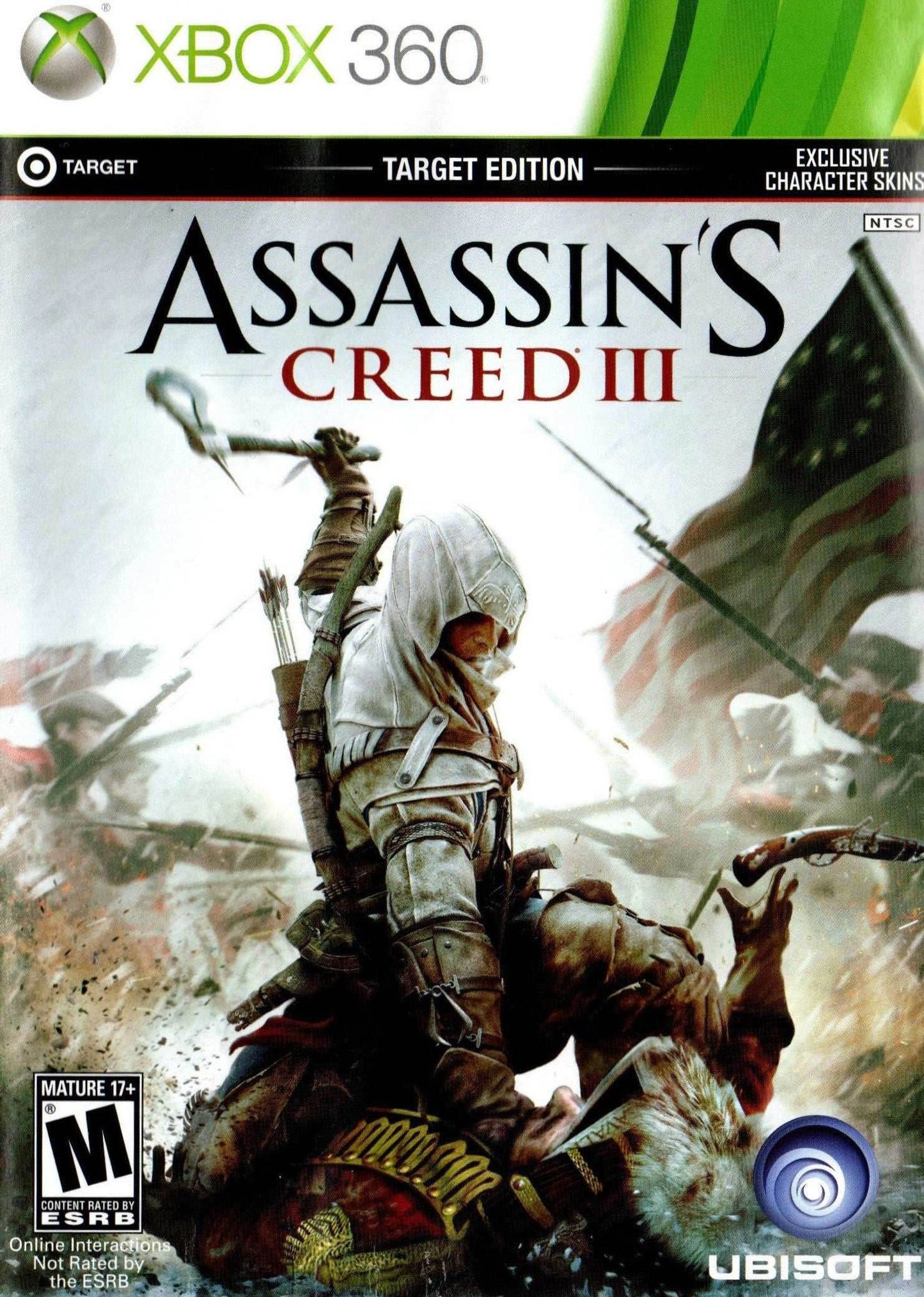 Assassin's Creed III (Target Edition) (Xbox 360) - Game Manual Only