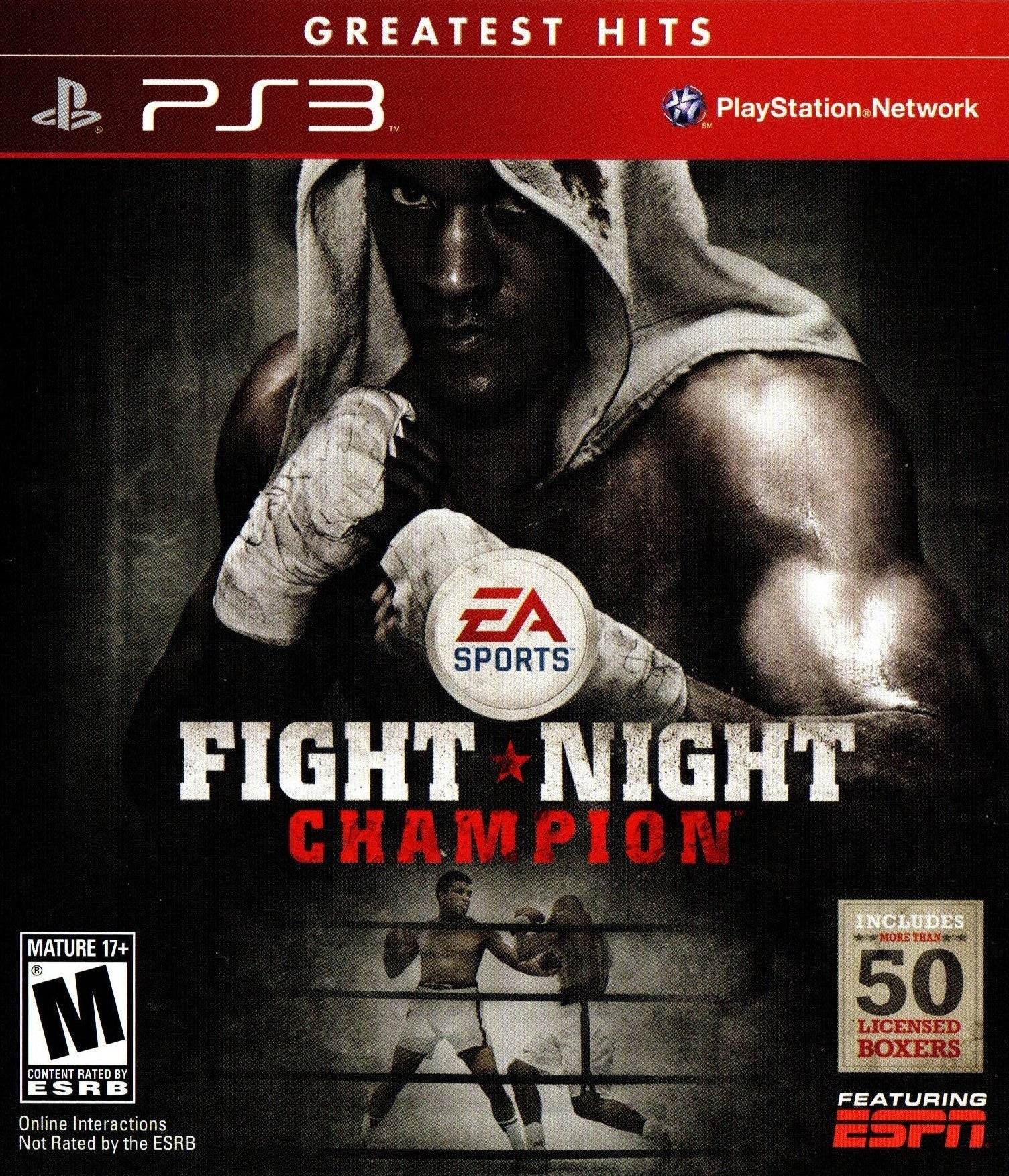 Fight Night Champion (Greatest Hits) (PlayStation 3) - Game Manual Only