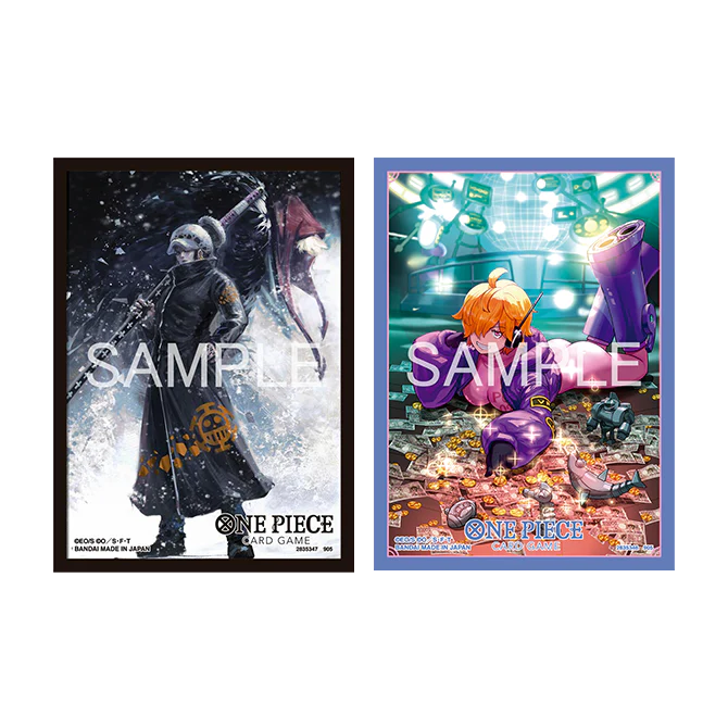BANDAI: OFFICIAL CARD SLEEVES - ONE PIECE TCG