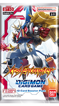 DIGIMON CARD GAME BOOSTER Xros Encounter BT10 [12 Cards]