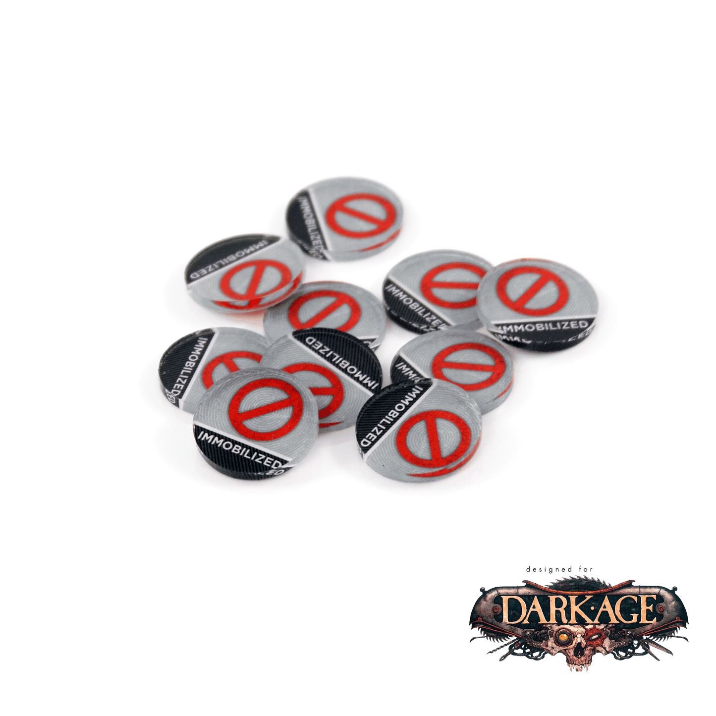 Full Color Dark Age Markers 10-Packs - Immobilized