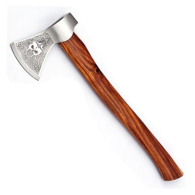 Immoral Skull and Cross Outdoor Hammer Head Axe