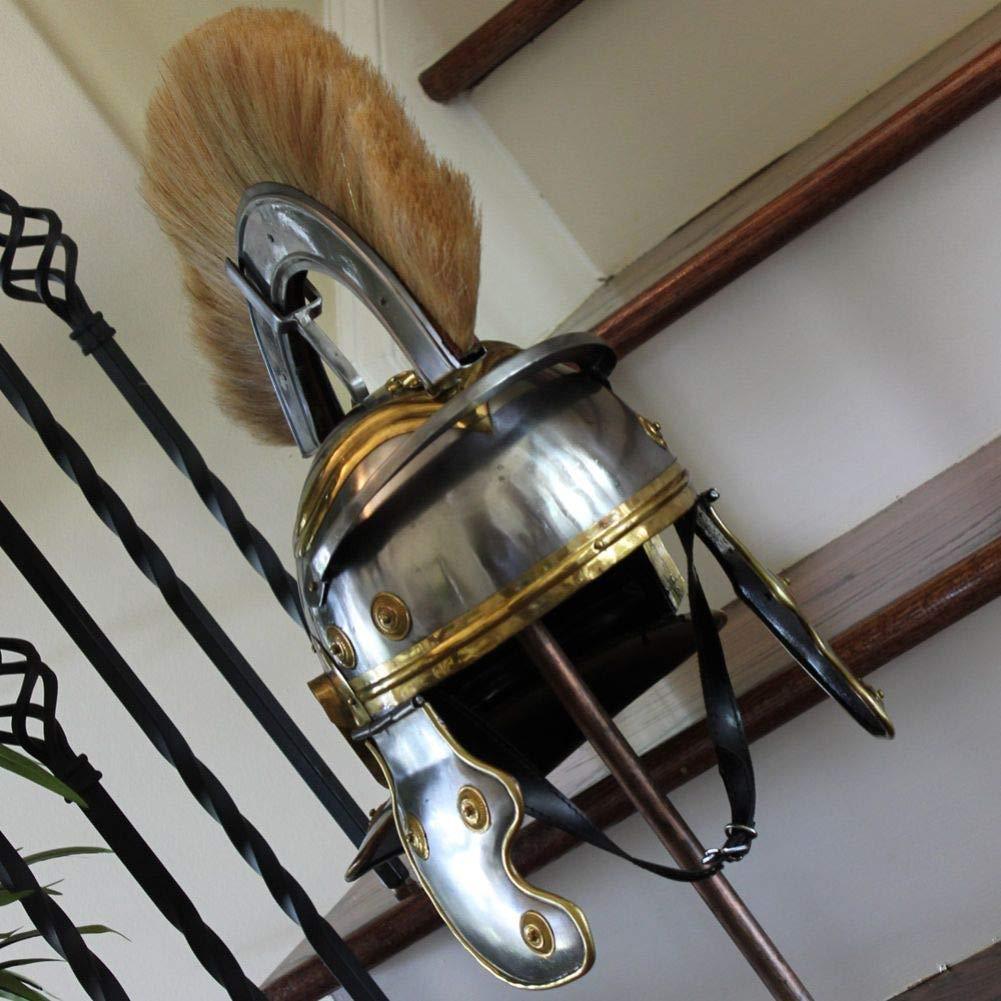 Imperial Roman Centurion Helmet with Blonde Plume