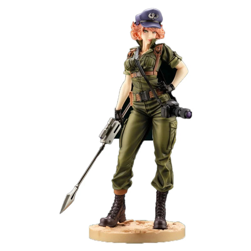 In Stock 100% Original Genuine Kotobukiya BISHOUJO STATUE G.I. Joe Lady Jaye 1/7 Authentic Collection Model Character Toy 23cm