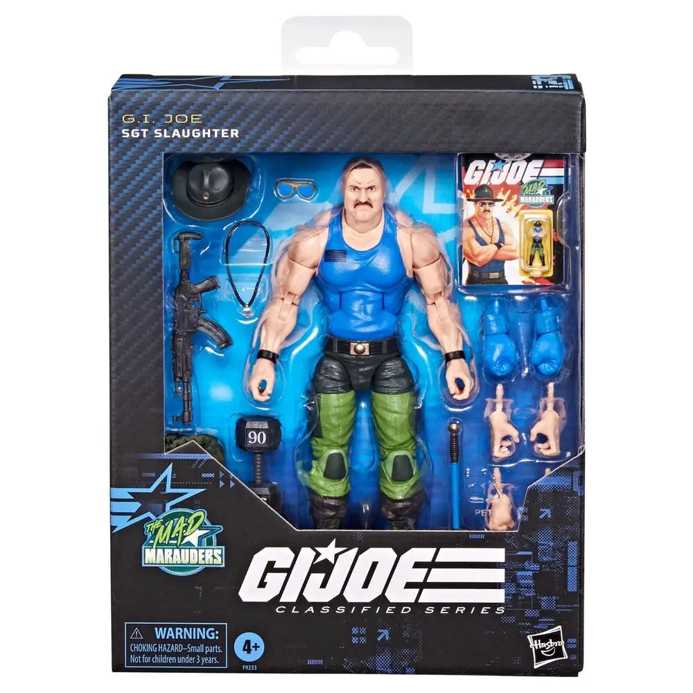 In Stock G.I. Joe GI Joe Classified Series 129 Mad Marauders Sgt Sergeant Slaughter Action Figure Model Toy Collection Gift