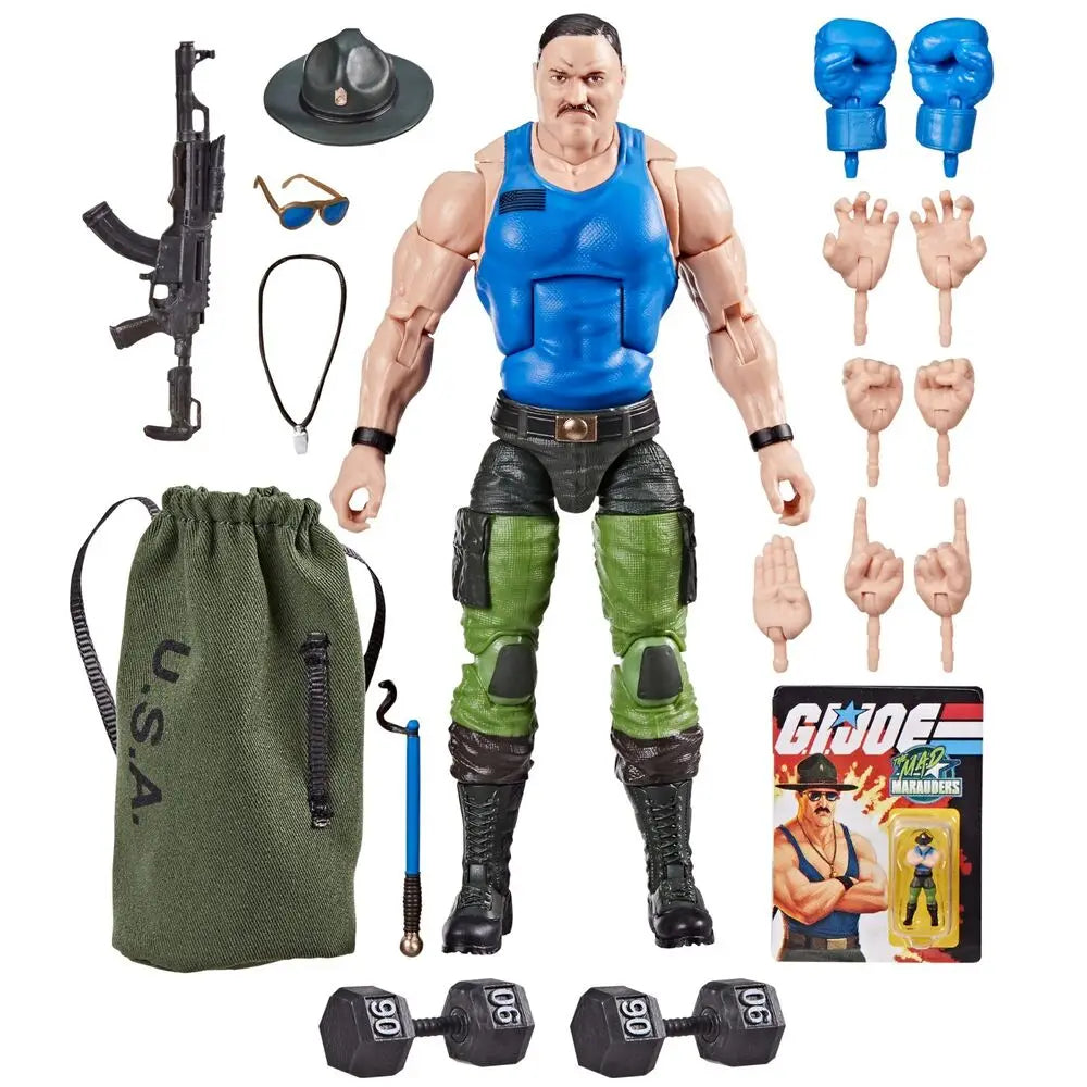 In Stock G.I. Joe GI Joe Classified Series 129 Mad Marauders Sgt Sergeant Slaughter Action Figure Model Toy Collection Gift